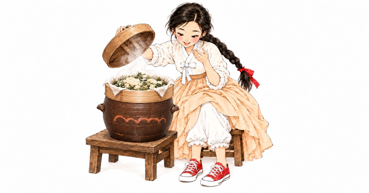 단이가 시루 뚜껑을 열자 쑥버무리 김이 오른다 — 입하, 여름이 서는 절기