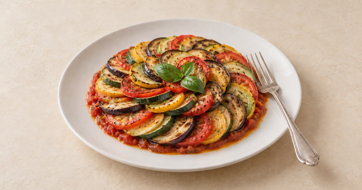 콩피 비알디(confit byaldi) — 영화 「라따뚜이」의 라따뚜이는 라따뚜이가 아니었다